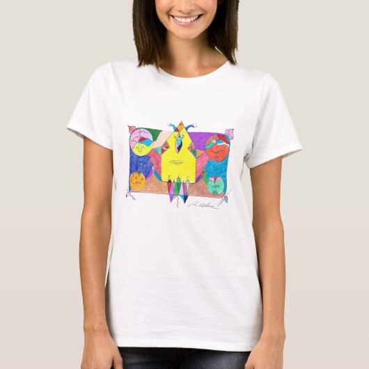 T-shirt AlterEgoArt par Robert Odom (Devant)