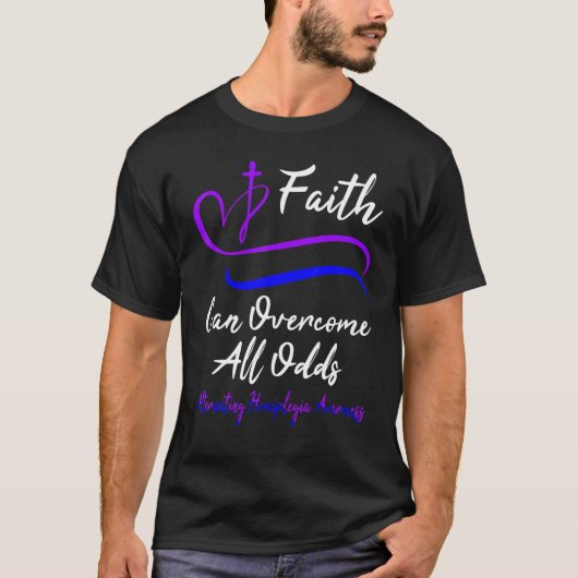 T-shirt Alternating HemiplegiaAwareness Support Christian  (Devant)