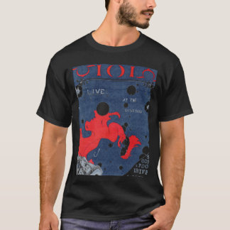T-shirt Alto à l'affiche de vignoble (noir)