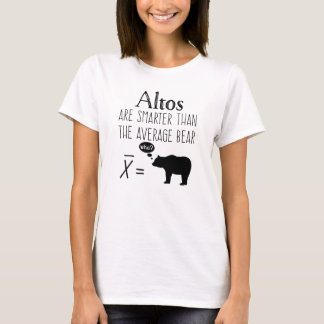 T-shirt Alto drôle - Ours moyen
