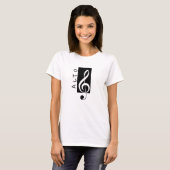 T-shirt Alto Singer Treble Clef Music Chorus Chorale (Devant entier)