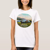 T-shirt Alton Bay et Lake Winnipesaukee, New Hampshire (Devant)