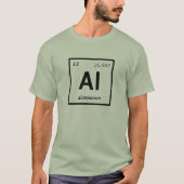 T-shirt Aluminium chimique (Devant)
