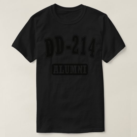 T-shirt Alumni DD 214 (Design devant)