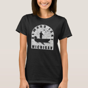 T-shirt Alward Lake Fishing Michigan