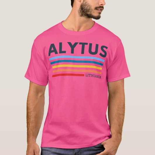 T-shirt Alytus Lituanie (Devant)