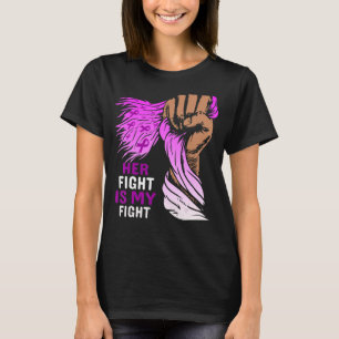 T-shirt Alzheimers Vêtements de sensibilisation Son combat