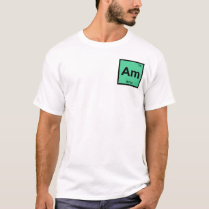 T-shirt Am - Ames Iowa Chimie Symbole du tableau périodiqu