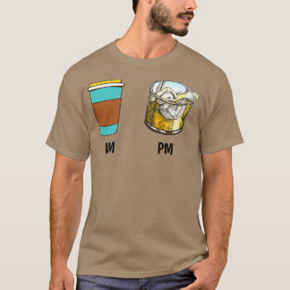T-shirt AM Coffee PM Win - 18