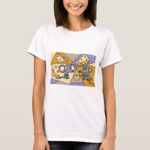 T-shirt AM souris et art de fromage