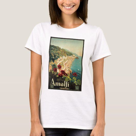 T-shirt Amalfi Italie (Devant)