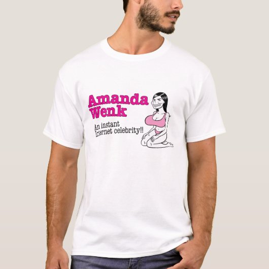 T-shirt Amanda Wenk (lumière) (Devant)
