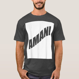 T-shirt Amani Family Reunion Last Name Team Funny Custom