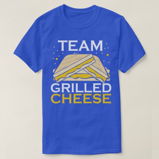 T-shirt Amant au fromage grillé de l'équipe (Design devant)