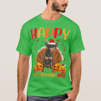 T-shirt Amant Chien amusant Happy Miniature Pinscher Chien