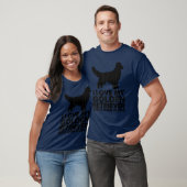 T-shirt Amant Chien - J'Aime Mon Auteur D'Or Plus (Unisexe)