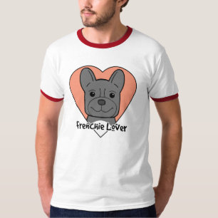 T-shirt Amant de bouledogue français