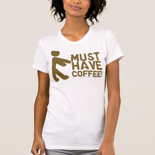 T-shirt Amant de café (Devant)
