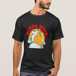 T-shirt Amant de chat mâle alpha Humour de chat Drôle de p