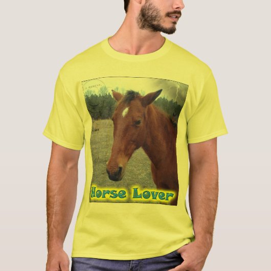 T-shirt Amant de cheval (Devant)
