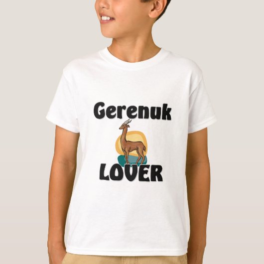 T-shirt Amant de Gerenuk (Devant)