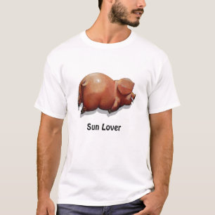 T-shirt Amant de Sun : Torréfaction de porc en soleil :