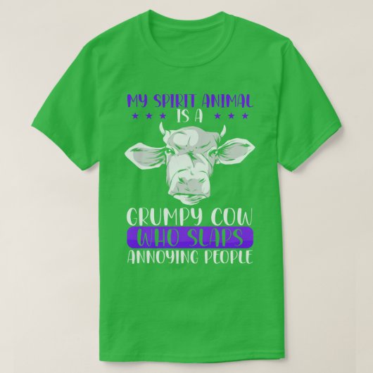 T-shirt Amant de vache drôle (Design devant)