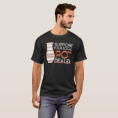 T-shirt Amant local de poterie de marchand de pot de (Devant entier)
