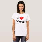 T-shirt Amant nerd (Devant entier)