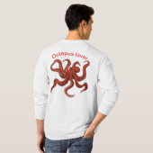 T-shirt Amant octopique (Dos entier)