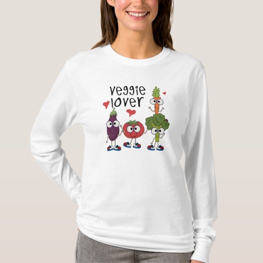 T-shirt Amant végétarien (Devant)