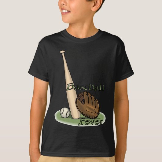 T-shirt amants de base-ball (Devant)