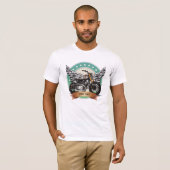 T-shirt Amants de motocyclette (Devant entier)