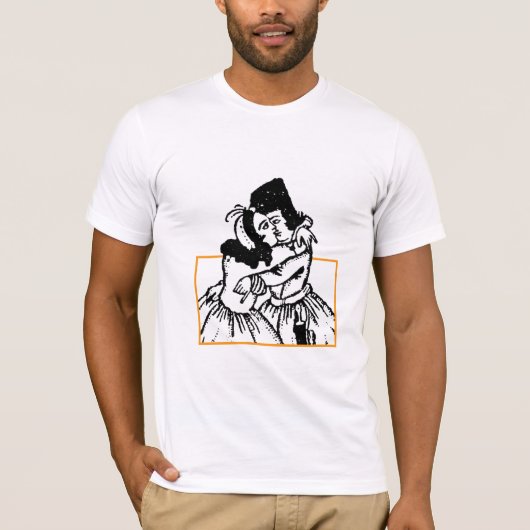 T-shirt Amants de Qajar (Devant)