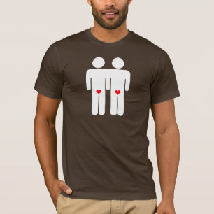 T-shirt Amants gais