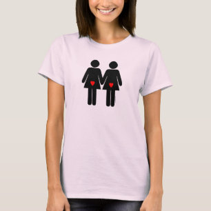 T-shirt Amants lesbiens