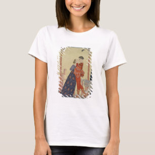 T-shirt Amants sur un balcon (la semaine sur le papier)