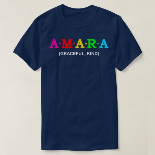 T-shirt Amara gracieux (Design devant)