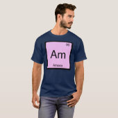 T-shirt Amara Nom Chimie Élément Tableau périodique (Devant entier)