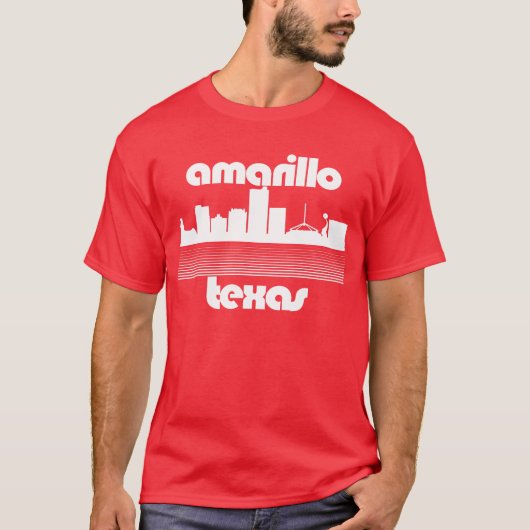 T-shirt Amarillo Texas (Devant)