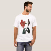 T-shirt Amaryllis barrée (Devant entier)