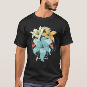 T-shirt Amaryllis Flower Type Florist Garden