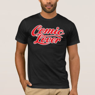 T-shirt Amateur de Bande Dessinée Conception Gras 2