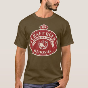 T-shirt Amateur de bière artisanale - Kenosha Wisconsin
