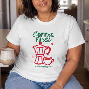 T-shirt Amateur de café Dolce Vita