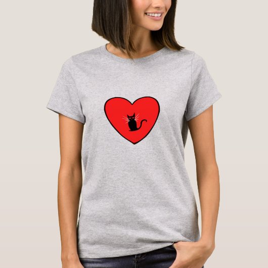 T-shirt Amateur de chats (Devant)