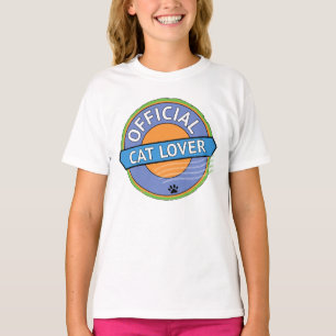 T-shirt Amateur de chats officiel