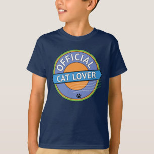 T-shirt Amateur de chats officiel