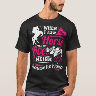 T-shirt Amateur de cheval équitation western bibi blocksbe