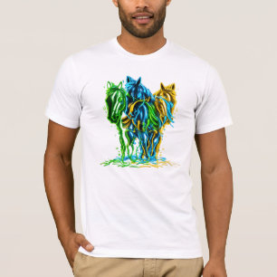 T-shirt Amateur de chevaux
